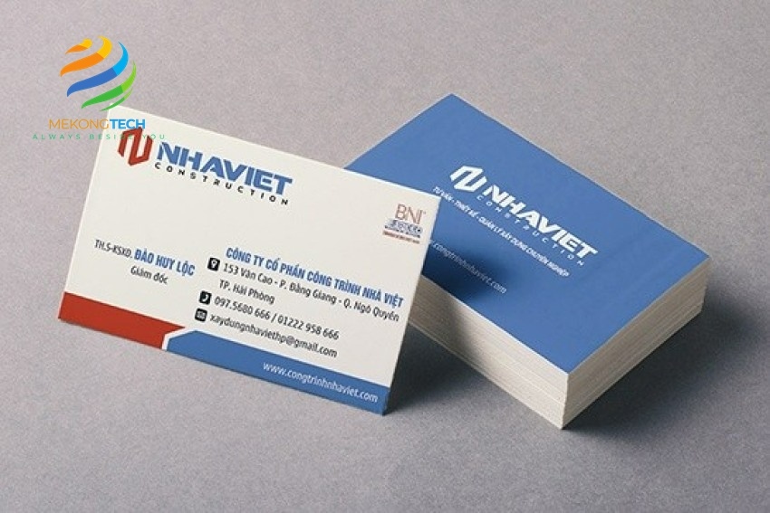 In danh thiếp giá rẻ - Miễn phí thiết kế và lấy trong ngày